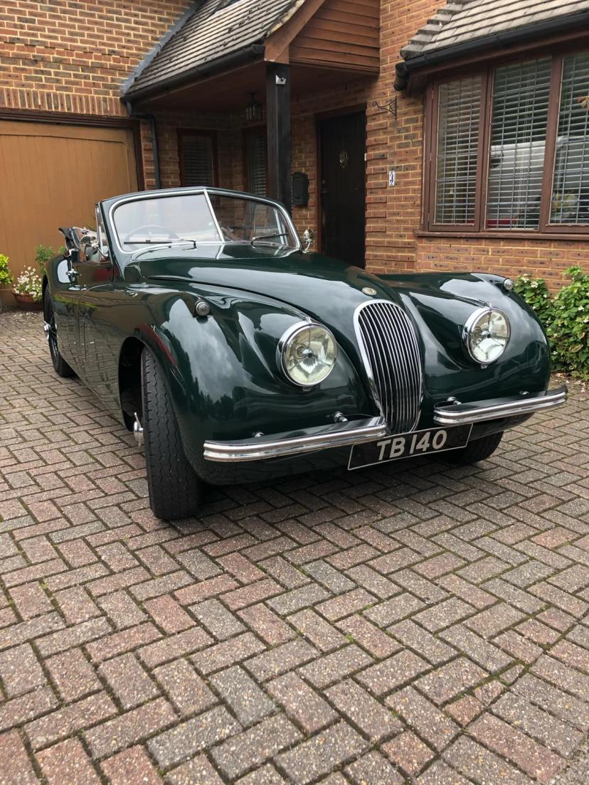 Jaguar XK140 restoration at Welch Automotive